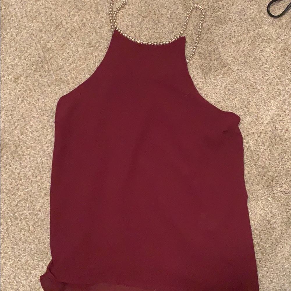 Charlotte Russe beaded tank